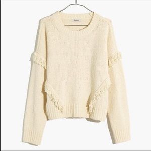 Madewell Montford Fringe Sweater